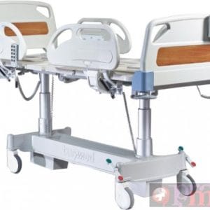 Pat spital electric cu 2 motoare pe coloana TM 4053