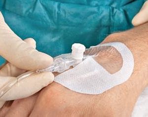 Plasture fixare branula Hydrofilm I.V.