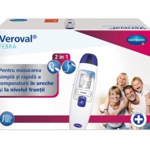 Termometru cu infrarosu Veroval Febra 2in1