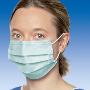 Masti de protectie cu elastic Foliodress Mask Loop Type IIR 2 Masti de protectie cu elastic Foliodress Mask Loop Type IIR