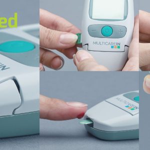 Analizor Multicare In glicemie, colesterol trigliceride cu teste incluse