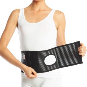 Orteza abdominala cu deschidere pentru colostomie h 16cm